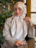 روسری ویکتوریا نخ ابریشم لمه قواره 110