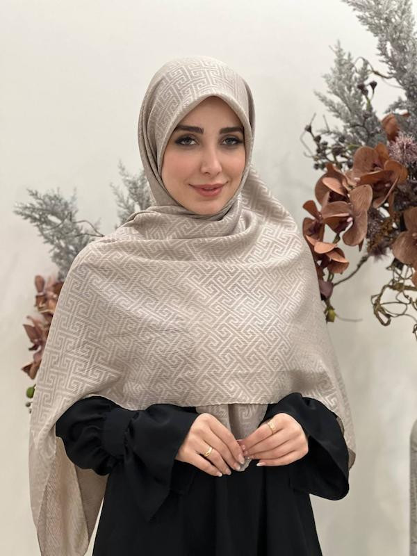 روسری ورساچه کریشه درختی ژاکارد