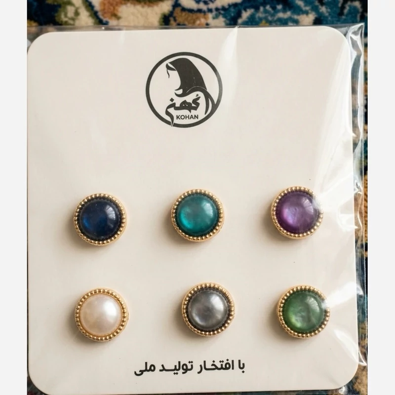 مگنت روسری دور طلایی