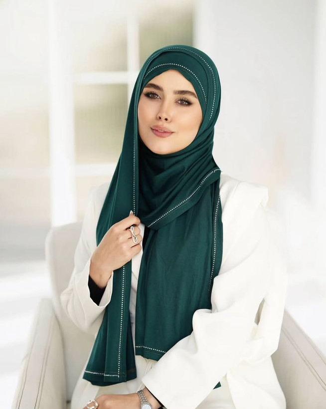 شال کویتی کشی وارداتی اورجينال دور نگین