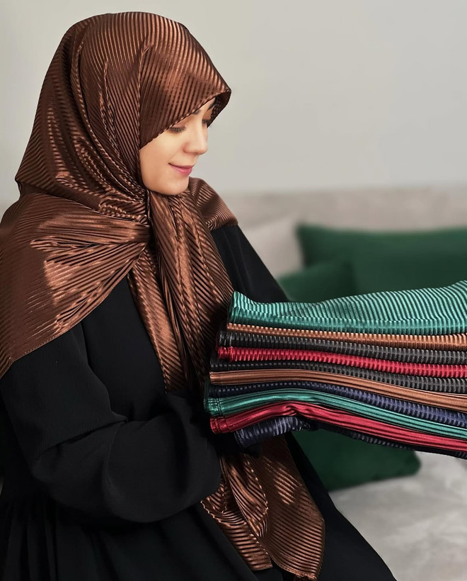 روسری ژان ژان راه راه