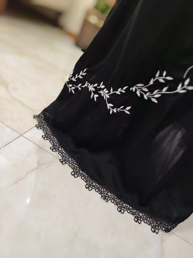 عبای سروین ندا اصل گلدوزی شده