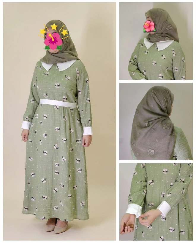 عبای سلنا خنک گل گچی