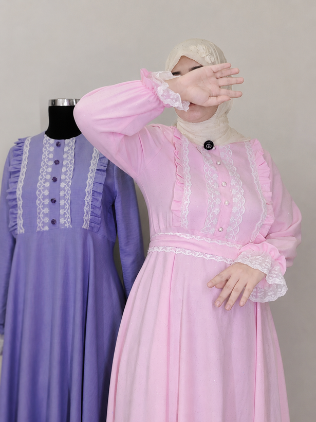عبای پری پارچه کهکشانی