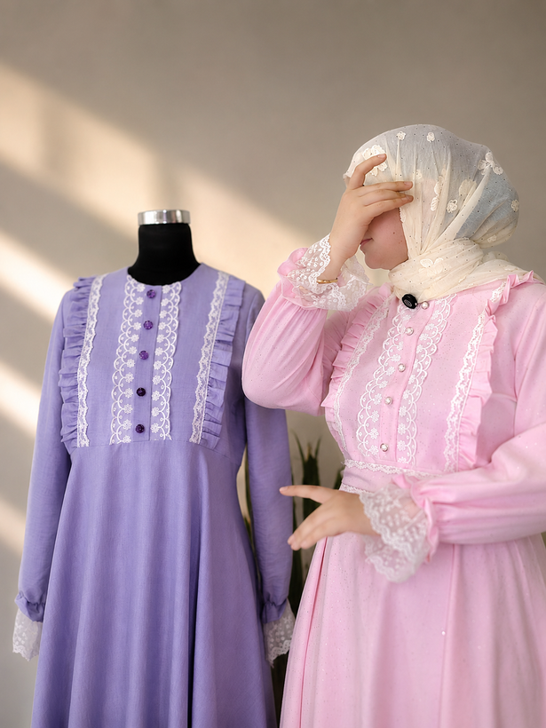 عبای پری پارچه کهکشانی