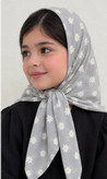 روسری نخی دخترانه مدل بابونه
