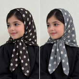 روسری نخی دخترانه مدل بابونه