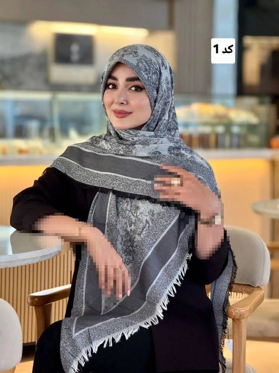 روسری کشمیر وارداتی سه گوش قواره 130